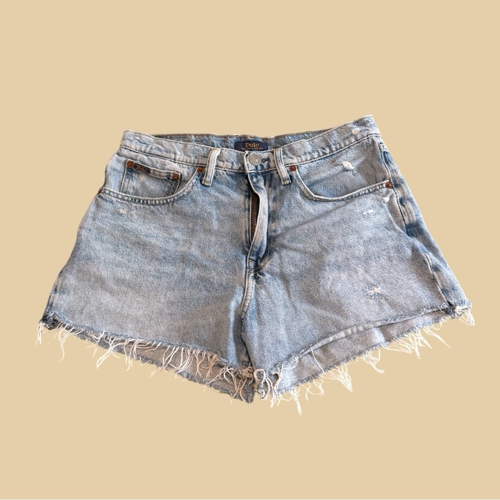 Ralph Lauren Denim High Rise Shorts